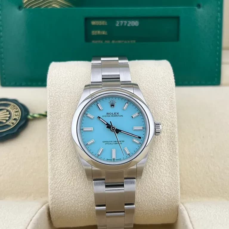 2024 Rolex Oyster Perpetual 31 Tiffany Turquoise