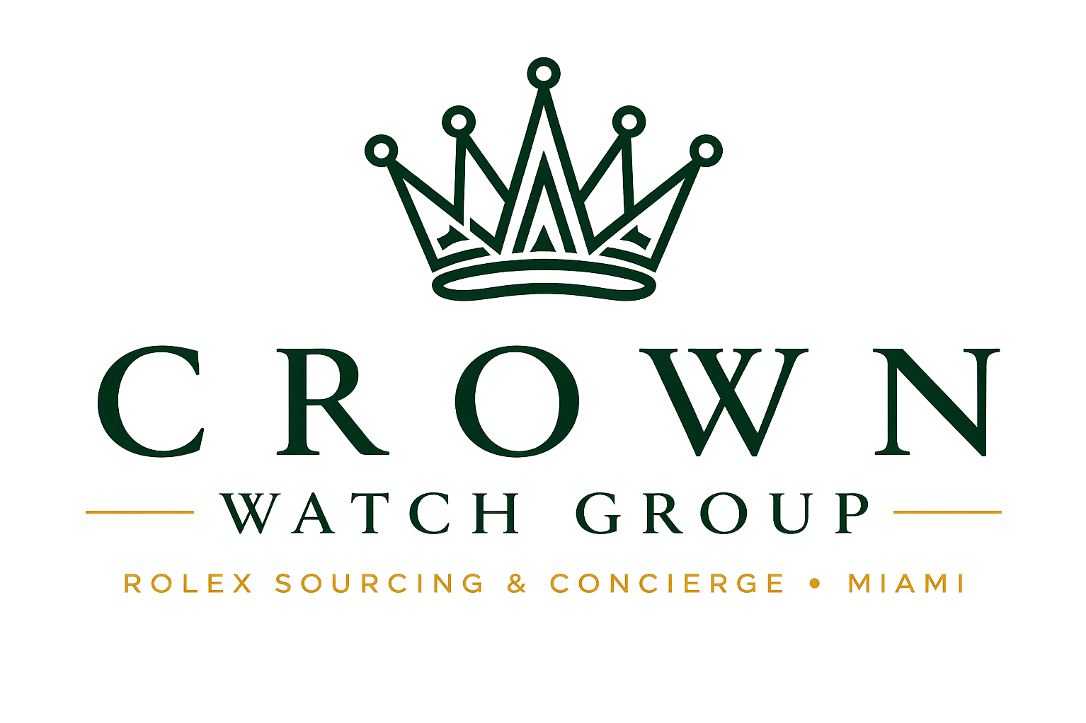 Crown Watch Group — Rolex Sourcing & Concierge, Miami